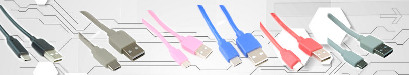 USB Type A to C Charging Cables