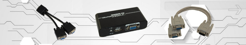 VGA Splitters, Switches, Converters, and Amplifiers