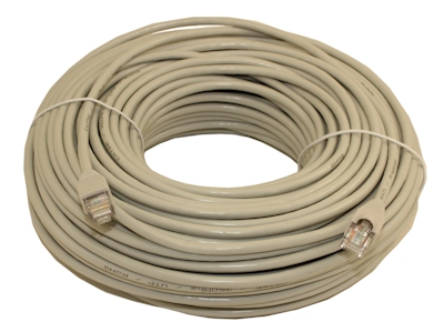 150ft Cat5E Ethernet RJ45 Patch Cable, Stranded, Snagless Booted, GRAY