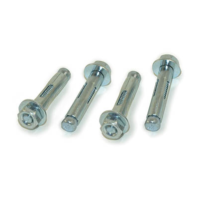 4-Pack, TV Mount Anchor Bolt Kit for Brick, Masonry, or Concrete