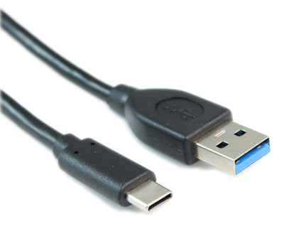 10ft USB 3.2 Gen 1 Type-C Male to Type-A Male Cables, 5Gbps, Black