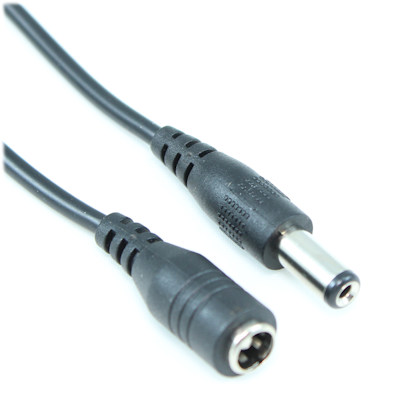 1.5ft Barrel Connector (5.5/2.1mm) Extension Power Cable