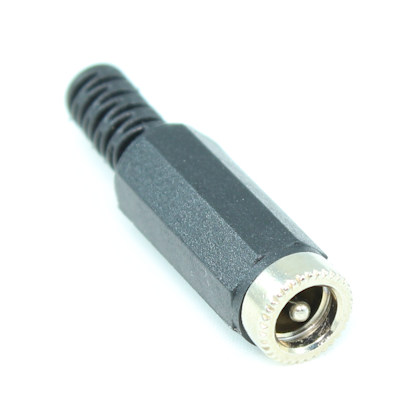 Barrel Connector (5.5/2.1mm) Self-Solder, Female