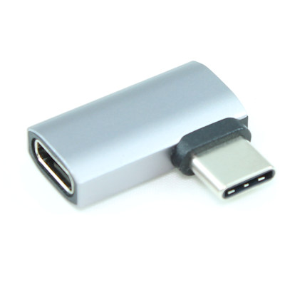 USB4 Type-C 40G/240W Male to Female Angle 90 degree Left/Right Adapter