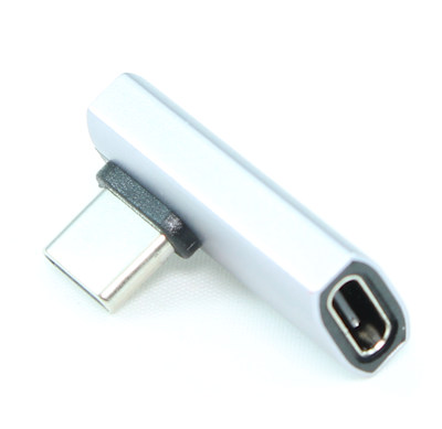 USB4 Type-C 40G/240W Male to Female Angle 90 degree Rotated Adapter
