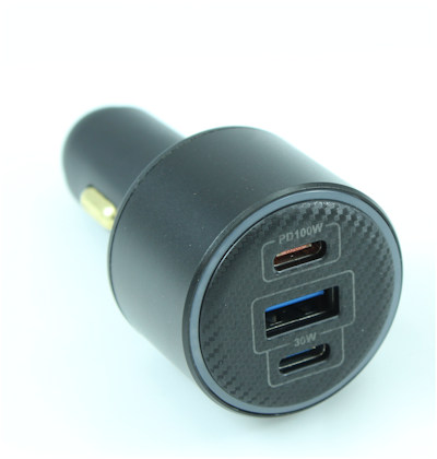 3 Port USB Car Charger/Adapter, Type A, 2x Type C 12v Car Socket, High Amp