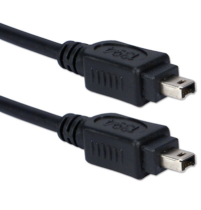 3ft, 4 Pin to 4 Pin Firewire 400 / 1394 / iLink Cable