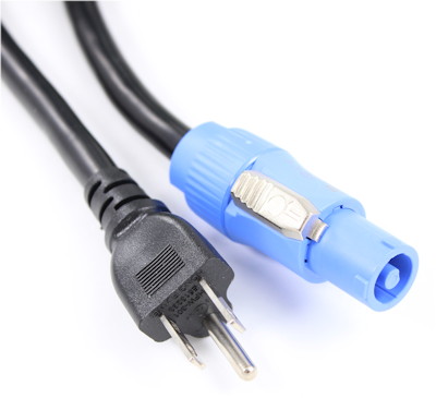 6ft PowerCON 20Amp NAC3FCA to 5-15P 12AWG UL Listed Cable