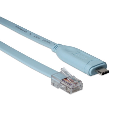 6ft USB-C to Serial (RJ45 Male to RS232) Converter Cable