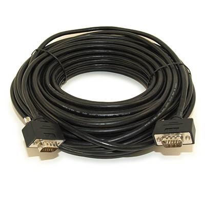 75ft VGA ULTRA-THIN Male/Male Compact End Triple Shielded Cable
