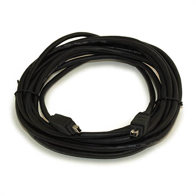 15ft, 4 Pin to 4 Pin Firewire 400 / 1394 / iLink Cable