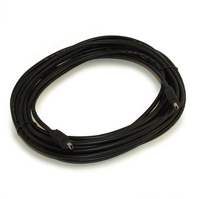 25ft, 4 Pin to 4 Pin Firewire 400 / 1394 / iLink HEAVY DUTY Cable