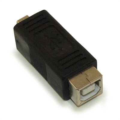 USB B Female/Mini 5 pin Male Adapter