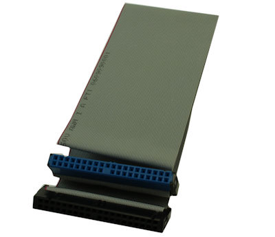 18IN IDE Cable IDE ATA/133 Single Drive 80Wires Ribbon Bulk Cable