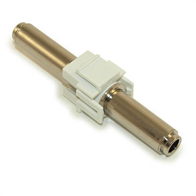 Keystone Jack Insert/Coupler Type: Stereo TRS 1/4