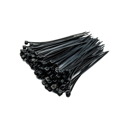 12inch Nylon Cable Tie 50lbs (Rated) Black 100 pack