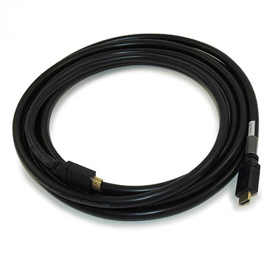 16ft **PLENUM** HIGH SPEED HDMI Cable with Ethernet 24AWG, Gold Plated