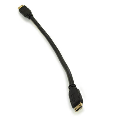 9INCH HIGH-SPEED Mini-HDMI to Mini-HDMI w/Ethernet 30 AWG Cable