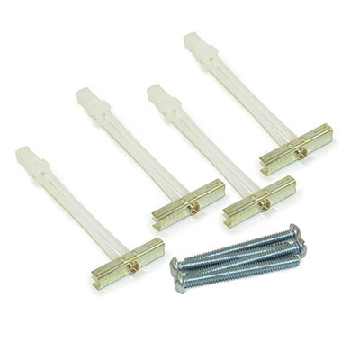 4-Pack, Drywall Installation Bolt/Anchor Kit by SNAPTOGGLE