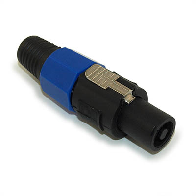 Speakon/NL4 (TM) Male Connector End for 12 to 16AWG Speaker Wire