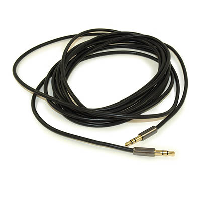 12ft PREMIUM 3.5mm Mini-Stereo TRS Male to Male Speaker/Audio Cable  