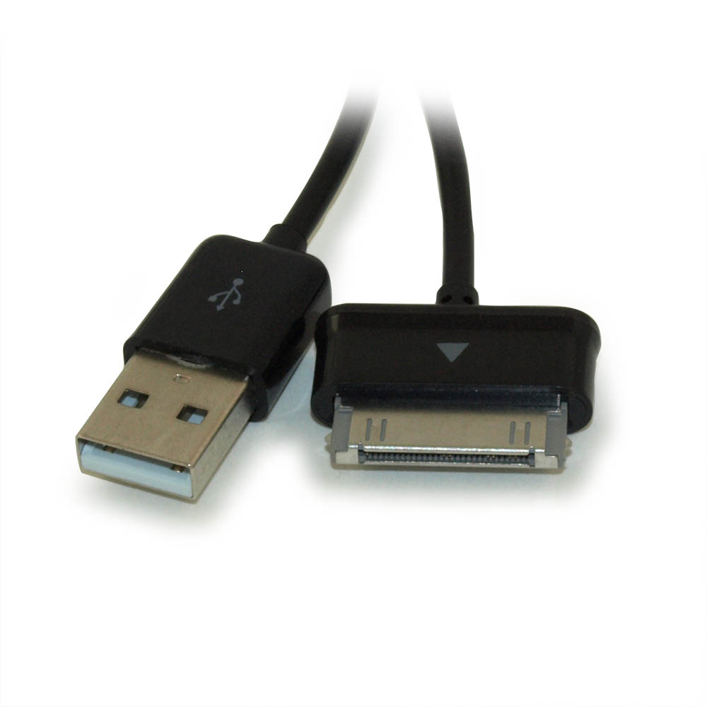 My Cable Mart - 3ft Samsung Galaxy Tablet USB Cable, Black