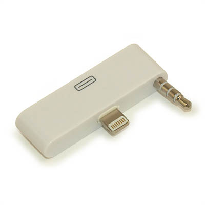 iPhone(TM) 5 ONLY Apple Lightning to 30-pin Adapter (Sync/Charge/Audio)