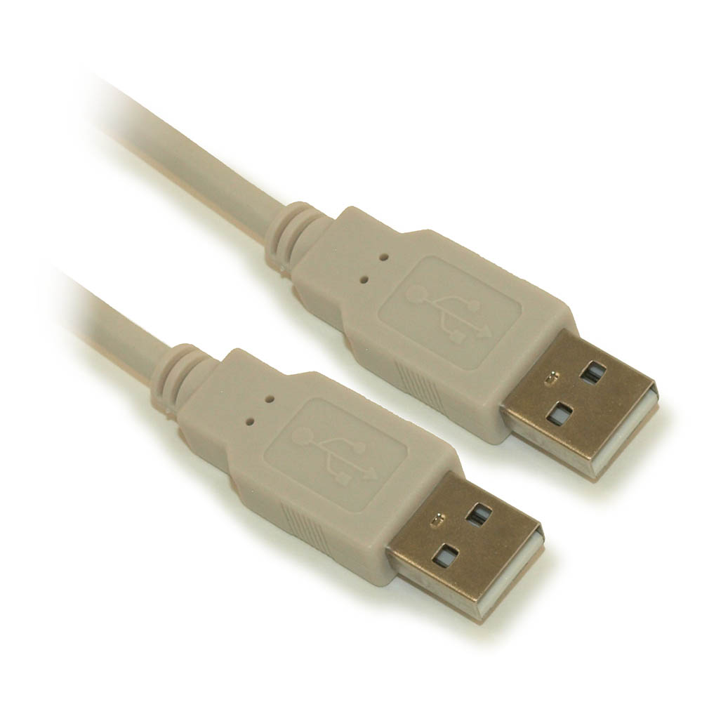 My Cable Mart - 6inch USB 2.0 Certified 480Mbps Type A Male to A Male ...