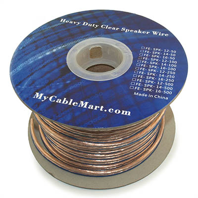 Speaker Wire, 100ft, 12AWG Copper Enhanced Loud Oxygen Free