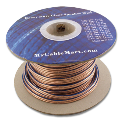 Speaker Wire, 100ft, 14AWG Copper Enhanced Loud Oxygen Free