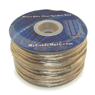 Speaker Wire, 250ft, 14AWG Copper Enhanced Loud Oxygen Free