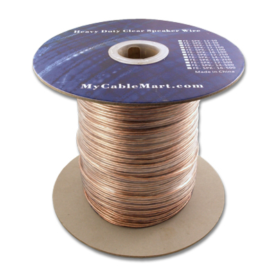 Speaker Wire, 500ft, 16AWG Copper Enhanced Loud Oxygen Free