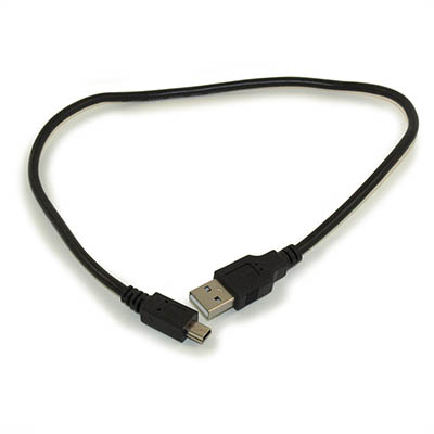 1.5ft USB 2.0 Certified 480Mbps Type A Male to Mini-B/5-Pin Male Cable