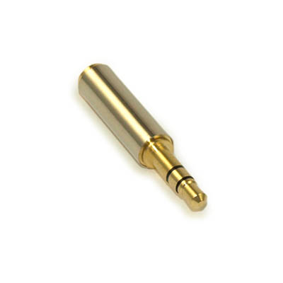 3.5mm Male to Female Port Extender Adapter, Stereo TRS, Gold Plated