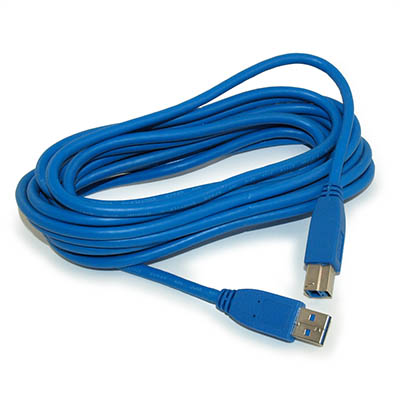15ft USB 3.2 Gen 1 SUPERSPEED 5Gbps Type A Male to B Male Cable
