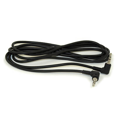 6ft DOUBLE ANGLED 3.5mm Mini Stereo TRS Male to Male Speaker Cable