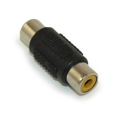RCA Female-Female Coupler / Connector (Nickel Plated) Adapter