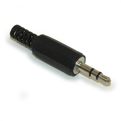 3.5mm Plug/Jack, Stereo TRS 3 Connector, Self Solder, Male