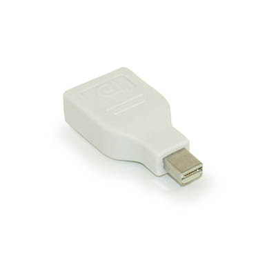 Mini DisplayPort MALE to DisplayPort FEMALE Adapter