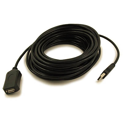 33ft USB 2.0 480Mbps ACTIVE EXTENSION Cable, Extends to 33ft