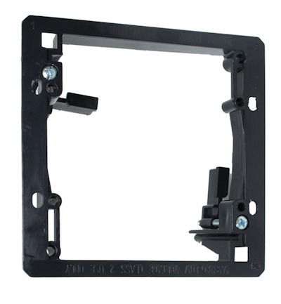 Wallplate  Double Gang Wallbox, Low Voltage Existing Construction