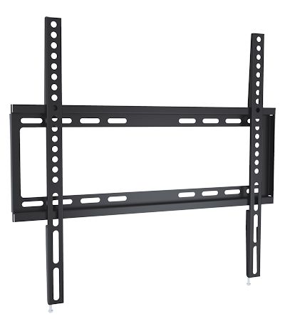LOW PROFILE Wall Mount Bracket 32-55 TVs to 77 lbs Black