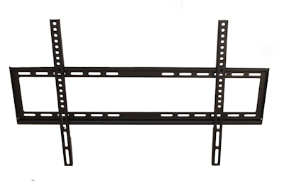 LOW PROFILE Wall Mount Bracket 37-80 TVs to 77 lbs Black