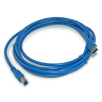 10ft USB 3.2 Gen 1 SUPERSPEED 5Gbps Type A Male to B Male Cable