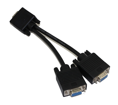 VGA Video Splitter Cable, 6