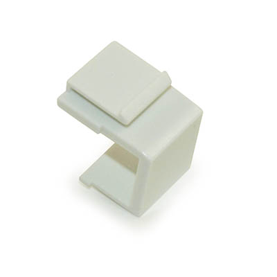 Wall plate: Keystone Jack - Blank Insert, White EACH