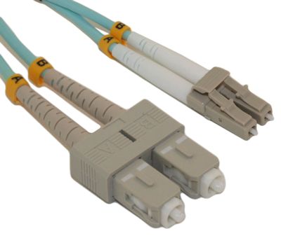 5 Meter LC/SC 10G Multi-Mode Duplex OM3 50/125 Fiber Optic Networking Cable