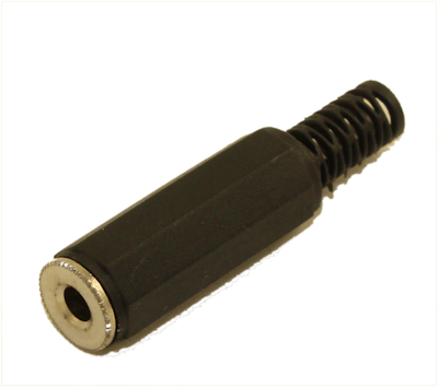 3.5mm Plug/Jack, Stereo TRS 3 Connector, Self Solder, FEMALE