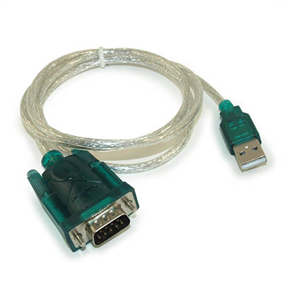 3ft USB Type-A to Serial (DB9 Male RS232) Converter Cable 
