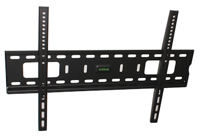 LOW PROFILE HEAVY DUTY Wall Mount Bracket 37-70 TVs to 165 lbs Black